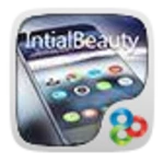 initial beauty golauncher ex theme android application logo